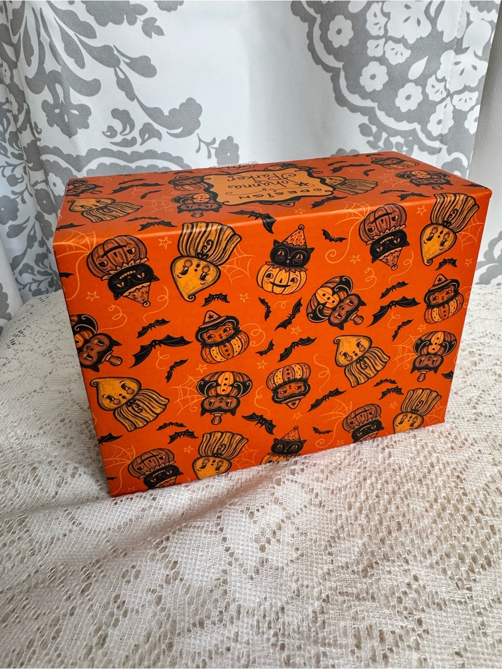 Design by Johanna Parker Halloween Mummy Salt & Pepper Shakers NIB New in Box - Picture 8 of 9